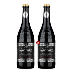 LANGDI 勆迪 法国原瓶进口红酒 AOP级14度 勆迪珍酿干红葡萄酒 750ml