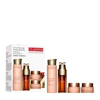 GDF会员购：CLARINS 娇韵诗 焕颜弹力护肤套装(焕颜紧致精华水200ml+弹力日霜50ml+弹力晚间霜50ml+双萃焕活修护精华露50ml）+（赠 奇肌保湿轻盈面霜15ml*2）