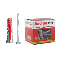 fischer 慧鱼 538249 尼龙锚栓套装 14*70mm 8套 配钉盒装