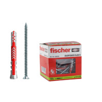 fischer 慧鱼 538245 尼龙锚栓套装 6*50mm 50套 配钉盒装