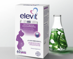 elevit 爱乐维 孕妇哺乳期DHA藻油 60粒/盒