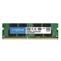 Crucial 英睿达 DDR4 2666MHz CL19 笔记本内存条 16GB CT16G4SFRA266
