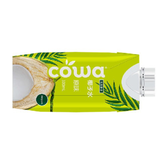 COWA 椰子水 原味 330ml*12瓶