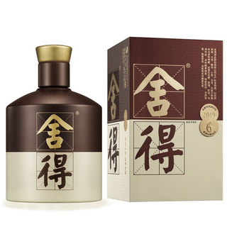 舍得 品味舍得 52%vol 浓香型白酒 375ml*6瓶 整箱装