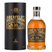 Aberfeldy 艾柏迪 16年 单一麦芽 苏格兰威士忌 40%vol 700ml 单瓶装