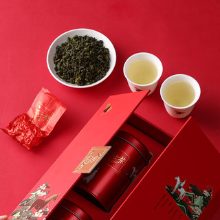 bamatea 八马茶业 爱上茶 一级 清香型 铁观音 168g 年货礼盒装