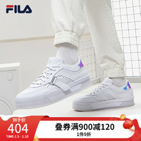 FILA 斐乐官方摩登板鞋女鞋2022秋季新款时尚厚底鞋休闲运动鞋ACE 斐乐白-WT 36.5