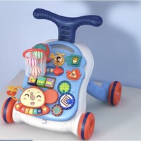 PLUS会员：智乐熊 婴儿多功能早教学步车+游戏桌 升级多功能款
