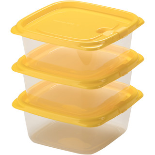茶花冰箱保鲜盒密封水果蔬菜塑料物家用带盖收纳盒