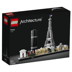LEGO 乐高 21044巴黎 积木建筑系列 拼搭玩具成人收藏正品