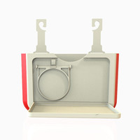 酷驹 车用垃圾桶箱创意挂式折叠汽车内用收纳盒多功能车载垃圾桶袋