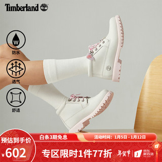 Timberland 女士中帮鞋 A28H7 白色 37.5