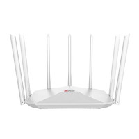 海康威视 WR-C21 双频2100M 家用千兆无线路由器 Wi-Fi 6 白色 单个装