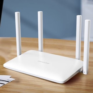 HIKVISION 海康威视 WR-C21 双频2100M 家用千兆无线路由器 Wi-Fi 6 白色 单个装