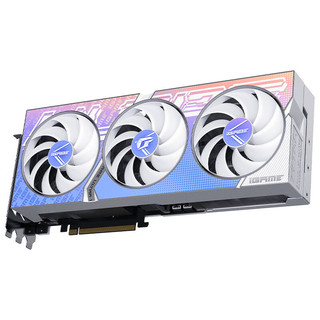 COLORFUL 七彩虹 iGame GeForce RTX 4070 TI Ultra W OC 显卡 12GB 蓝色 兔年新春礼盒装