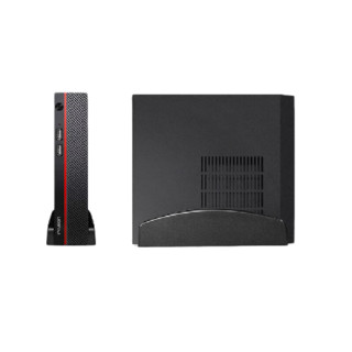 IPASON 攀升 商睿 M 赛扬版 23.8英寸 商用台式机 黑色（赛扬N5095、核芯显卡、8GB、256GB SSD、风冷）