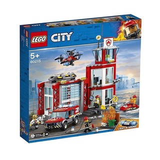 百亿补贴：LEGO 乐高 City城市系列 60215 城市消防局