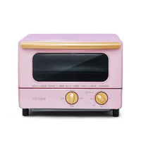 IRIS 爱丽思 EOT-01C 电烤箱 8L 粉色