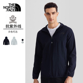 北面 2022春夏新款TheNorthFace北面防晒衣男款防风透气皮肤衣外套5B3Y