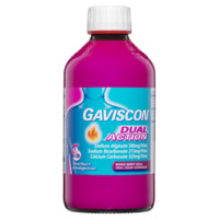 Gaviscon 双重效能缓解胃部不适口服液 600ml - 混合浆果味