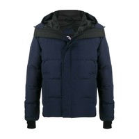 CANADA GOOSE 男士藏蓝色 保暖夹克羽绒服外套