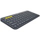 logitech 罗技 Logicool罗技键盘 无线键盘多设备蓝牙键盘K380 无线键盘K380BK黑色