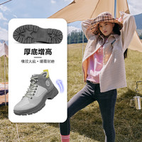 SKECHERS 斯凯奇 BOB'S系列 女士高帮工装靴 113437