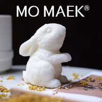 MO MAEK Momaek可爱兔子香薰蜡烛摆件生日结婚伴手礼盒