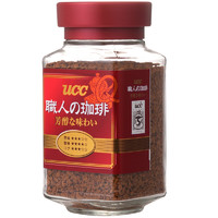 UCC 悠诗诗 职人大师系列 红标速溶咖啡 90g/瓶 均衡细腻 2件起售