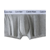 Calvin Klein CK 男士平角内裤 3条装 送男友礼物 U2664G KS0灰色 M