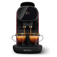 PHILIPS 飞利浦 L'OR Barista联名系列全自动胶囊咖啡机双冲系统一键双杯美式意式 LM9012/50 红色
