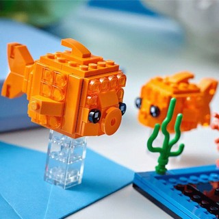 LEGO 乐高 BrickHeadz 方头仔系列 40442 金鱼