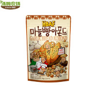 HBAF 芭峰 汤姆农场韩国原装进口HBAF蒜香味烤面包丁扁桃仁130g 小法棍巴旦木大杏仁