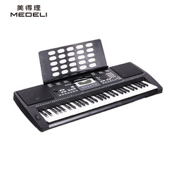 美得理 电子琴 61键多功能智能教学电子琴 初学入门儿童教学乐器 M211