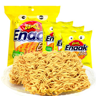 印尼进口 GEMEZ Enaak 小鸡干脆面烧烤鸡肉味 90g（30g*3袋）