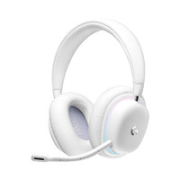 logitech 罗技 G 735 耳罩式头戴式多模无线游戏耳机 白色