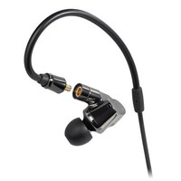 铁三角 ATH-IEX1 入耳式挂耳式圈铁有线耳机 黑色 3.5mm