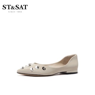 ST&SAT 星期六 女士尖头浅口单鞋鞋 SS01111040