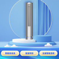 MI 小米 2匹圆柱式空调 新一级能效 变频冷暖 智能自清洁 家用客厅立式柜机 米家自然柔风 KFR-51LW/R1A1