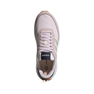 adidas NEO Run 70S 女子休闲运动鞋 HQ1975 粉/白/深紫 38.5