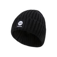adidas NEO U HWR 4 中性运动针织帽 HY4689 黑色 M