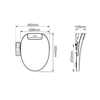 PHILIPS 飞利浦 AIB1820/93 智能马桶盖