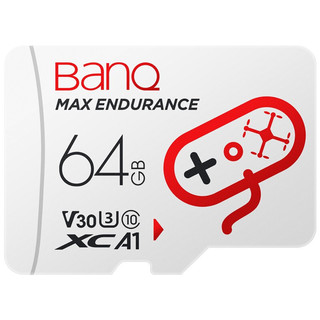 BanQ V90  Micro-SD存储卡 64GB（V30、U3、A1）