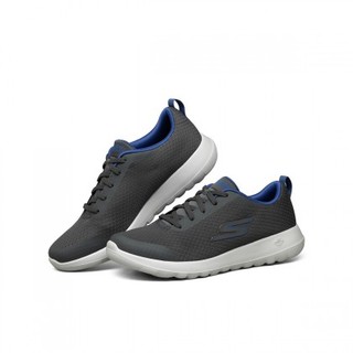 SKECHERS 斯凯奇 Go Walk Max 男子跑鞋 54640/CCBL 炭灰/蓝色 43.5