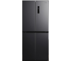 Midea 美的 61厘米薄407升一级智能双变频十字对开双开门四开门家用电冰箱大容量BCD-407WSPZM(E)
