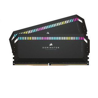 USCORSAIR 美商海盗船 DDR5 7600MHz RGB 台式机内存 灯条 黑色 32GB 16GB*2 CMT32GX5M2X7600C36