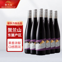 HELAN MOUNTAIN 贺兰山 红酒 特选果香赤霞珠红葡萄酒整箱装750ml*6 宁夏贺兰山东麓产区