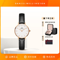 Daniel Wellington dw女表女ins小众学生轻奢皮带女表送女友丹尼尔惠灵顿正品