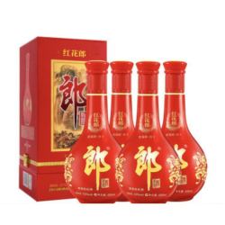 省325元 郎酒白酒 Langjiu 郎酒红花郎10 53 Vol 酱香型白酒500ml 4瓶多少钱 什么值得买