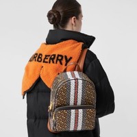 BURBERRY 博柏利 男女款帆布双肩包 80193461